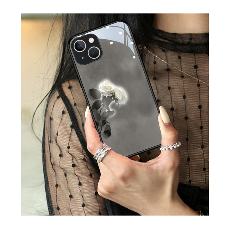 Retro Style + Incoming Call Illuminated Full Coverage Shockproof Phone Case